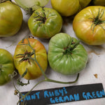 Slicing Tomato Seeds - Aunt Ruby's German Green, ORGANIC - Sow True Seed