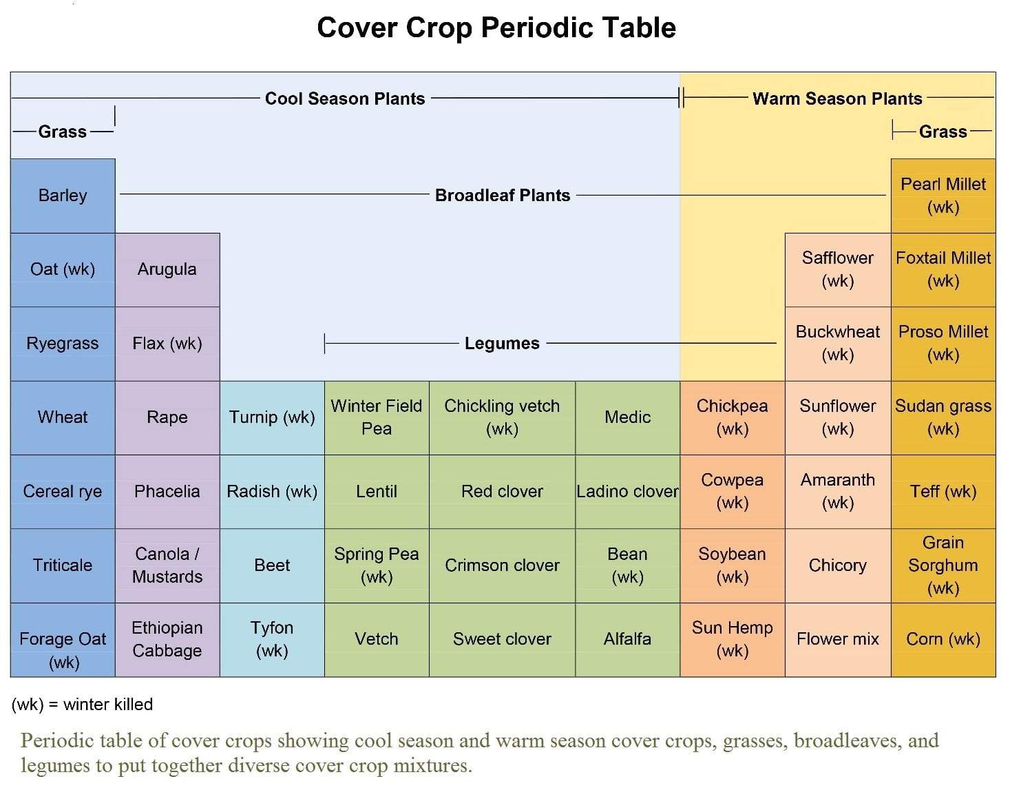 Cover Crop - Fall Cover Mix - Sow True Seed