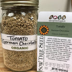 Slicing Tomato Seeds- German Chocolate, ORGANIC - Sow True Seed