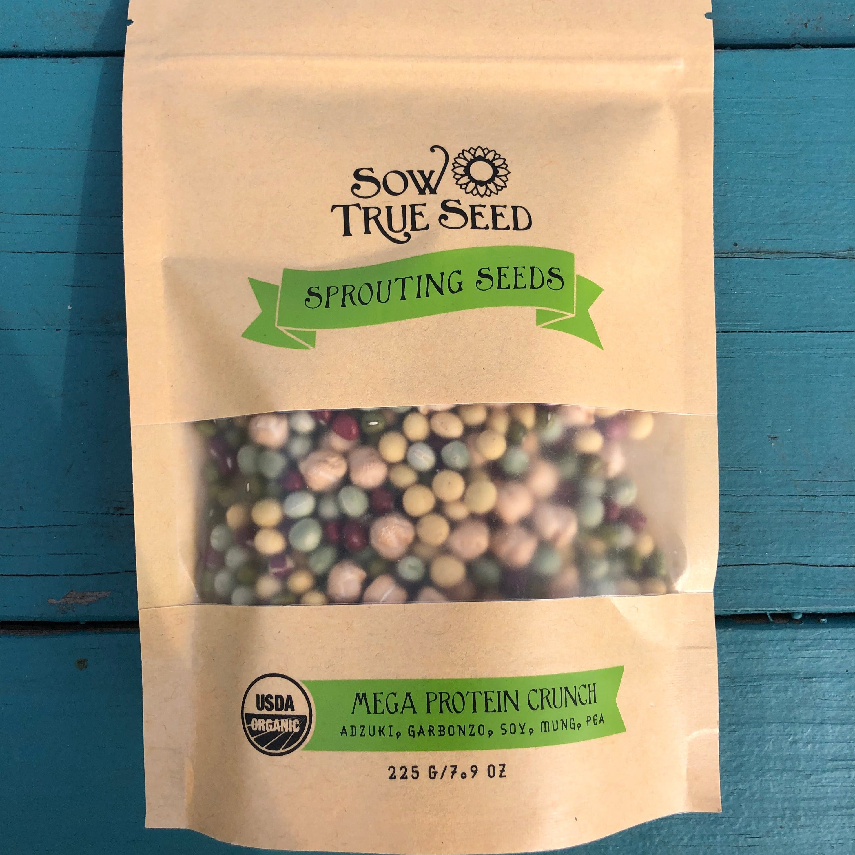 Sprouting Seed - Mega Protein Crunch, ORGANIC - Sow True Seed