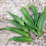 Okra Seeds - Perkins Long Pod, ORGANIC - Sow True Seed