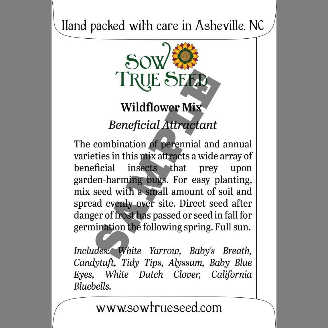 Pre-Designed Template - Bee - Sow True Seed