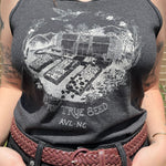 Unisex Hummingbird Store Tank- Dark Heather Grey - Sow True Seed