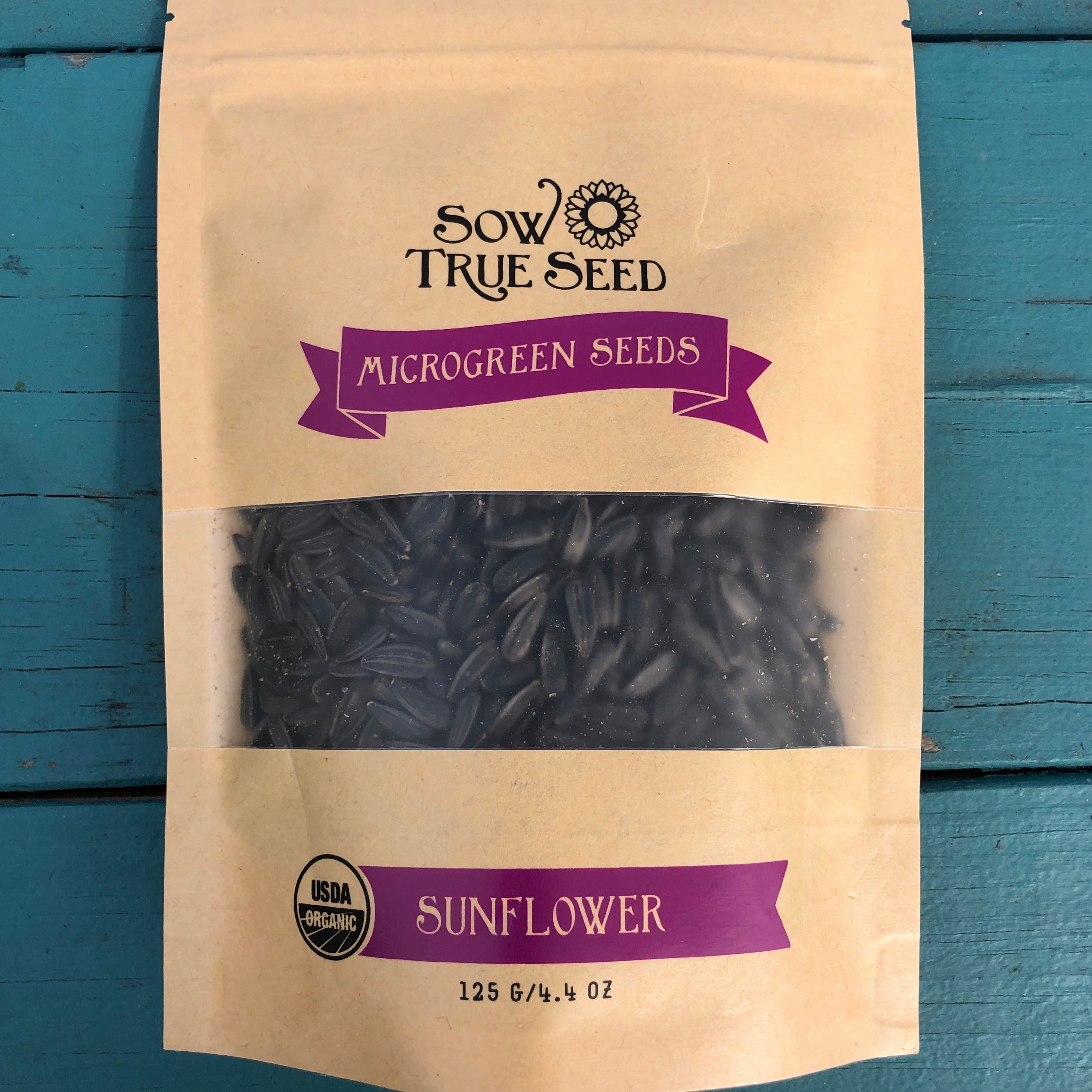 Sprouting Seed - Sunflower, ORGANIC - Sow True Seed