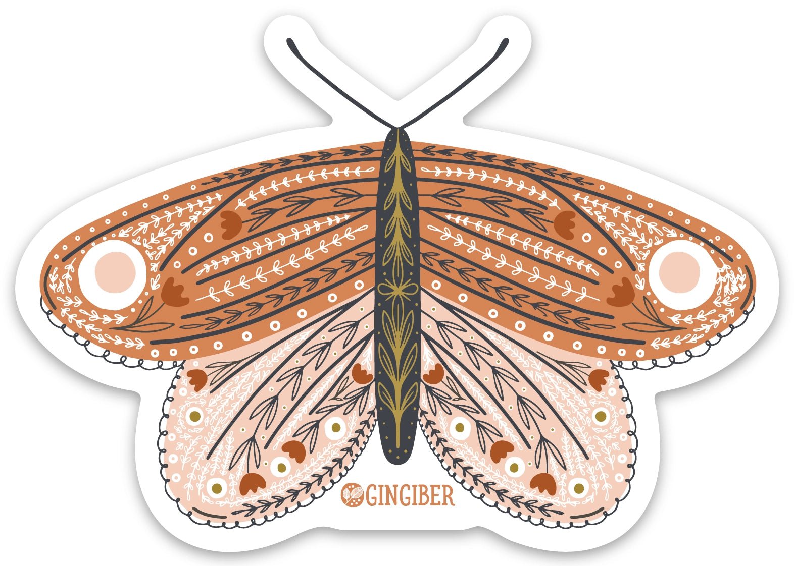 Gingiber Stickers - Sow True Seed
