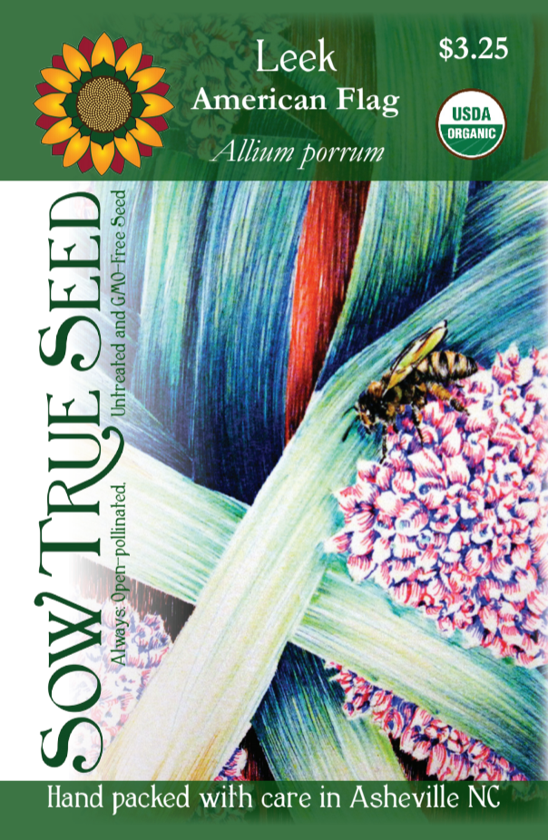 Leek Seeds American Flag Sow True Seed